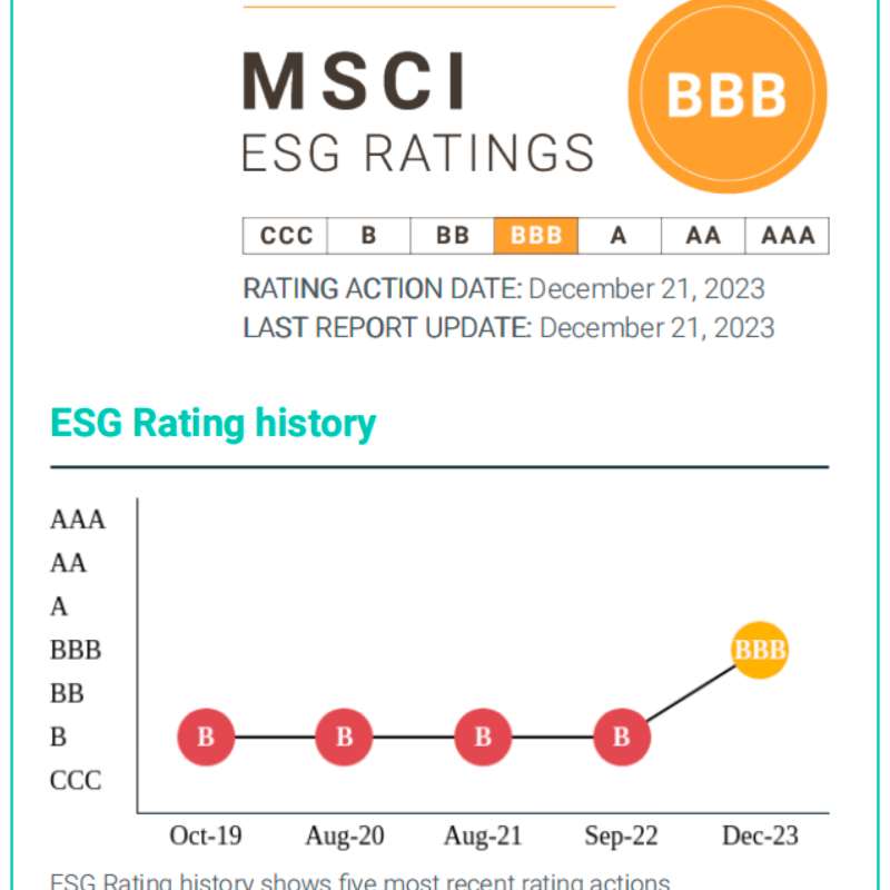 Ninestar достигает значительного роста ESG-рейтинга